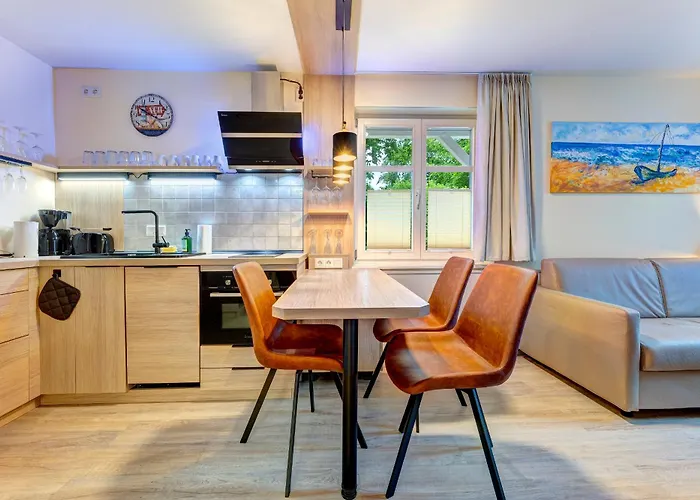 Duenenhaus Unserusedomde Ca40qm Direkt Am 4i2 아파트 *